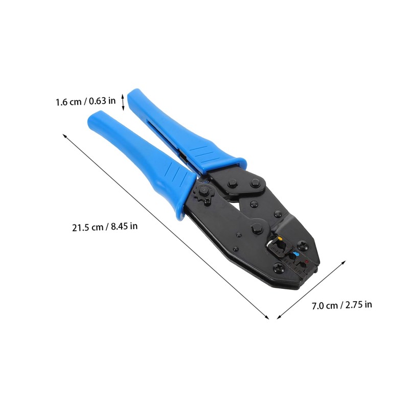 FUNOMOCYA Cable Crimping Tool Ratcheting Crimper for Automotive Heat Shrink