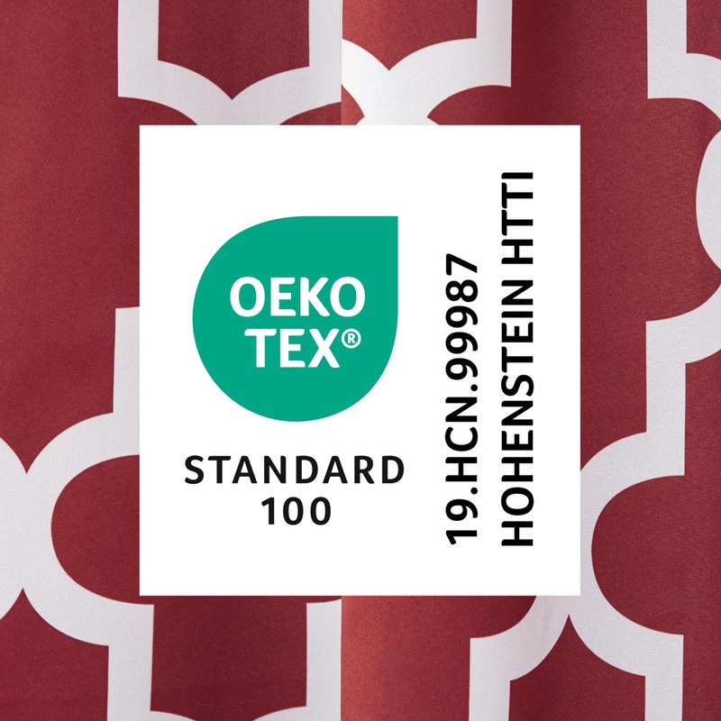 TOWN & COUNTRY EVERYDAY Ironwork Geo Trellis Sateen Indoor Curtains,