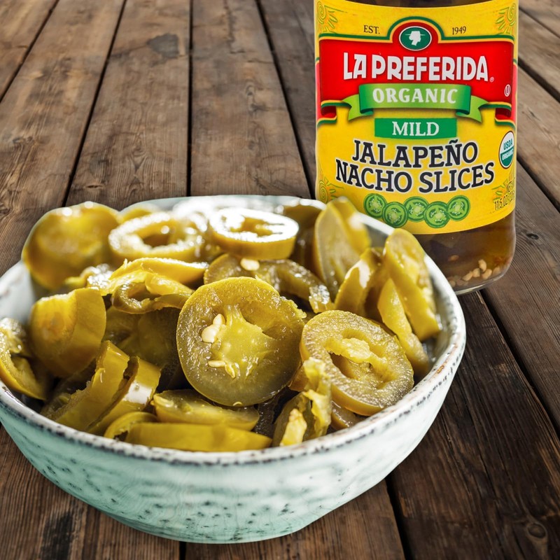 La Preferida Organic Mid Jalapeño Nacho Slices (Same Great Flavor,