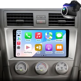 5G WiFi Car Stereo Radio for Toyota Camry 2006 2007 2008 2009 2010 2011 with Wireless Carplay Android Auto 9 inch Touch Screen Radio with Bluetooth/GPS FM/SWC 1080P Backup Camera