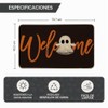 Artoid Mode Tapete de Entrada Boo Halloween Bienvenida 43x73 cm