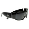 Hard Core Shades Classic Gangsta Locs Sunglasses (Black)