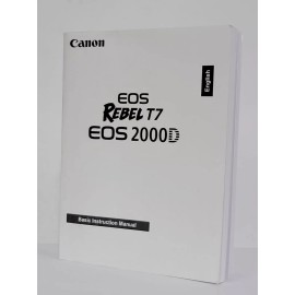For Canon Canon Rebel T7 EOS 2000D Instruction Owners Manual Book NEW