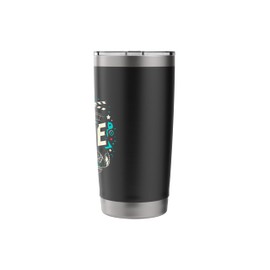 Movie Night Popcorn Film Reel Theatre Family Cinema Ticket Stainless Steel Insulated Tumbler