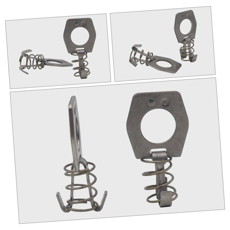 Zerodeko 2Pcs Rv Water Heater Latch Durable Stainless Steel Door