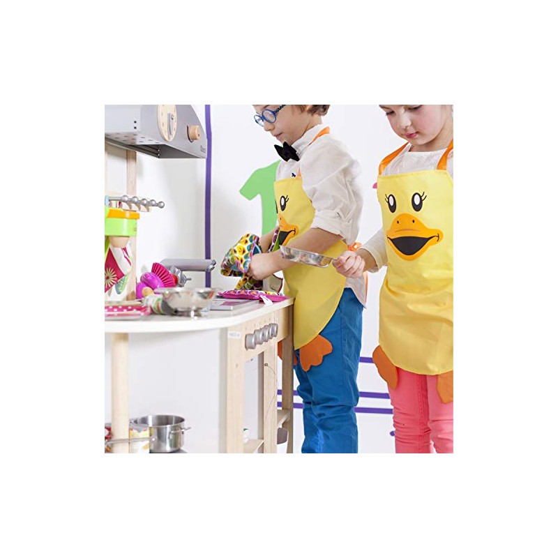 VIGAR Ducks Adult Apron, Multi Colour, One Size