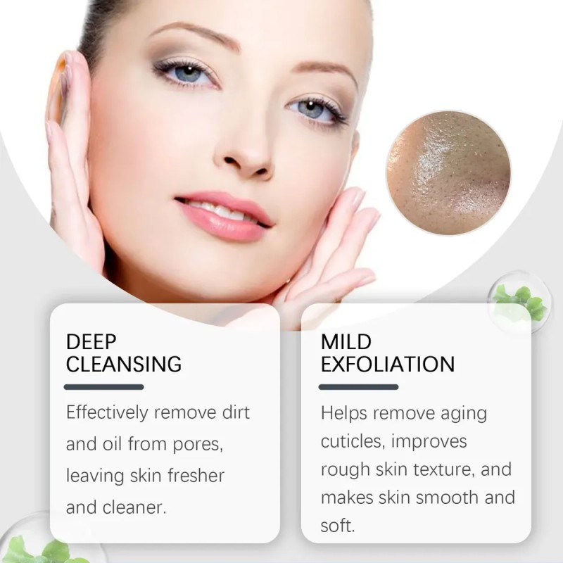 Máscara Facial De Arcilla En Barra, Fórmula Suave, Fácil De