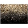 WOLADA Gold Backdrop Black and Gold Backdrop 10x8FT 11176