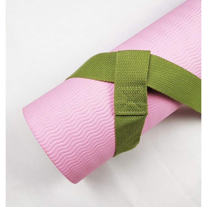 Riarbronee Yoga Mat Carrying Strap Sling，Adjustable Loops for all Mat