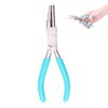 Winding Pliers 3‑Section Round Nose Carbon Steel Wire Coilling Shaping