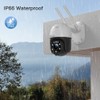 Ctronics PTZ Dome WiFi Outdoor Security Camera, 1080P IP Camera,