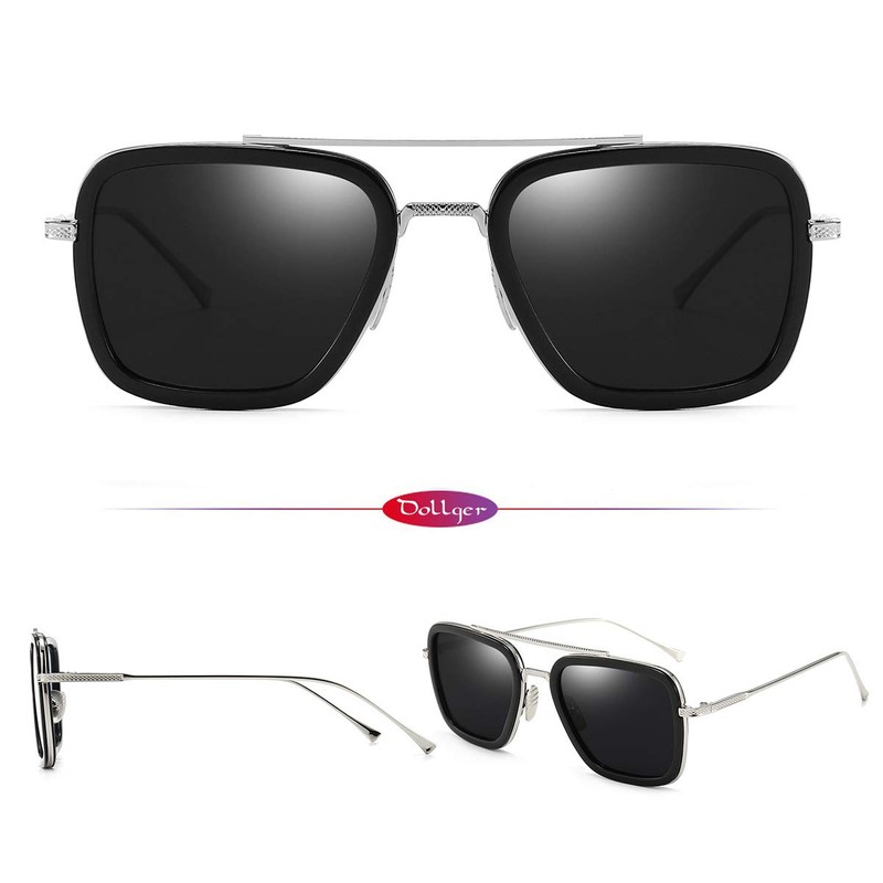 Dollger Sunglasses, Polarized Sunglasses, UV 400 Cut, Men's, Women's, Stylish,