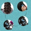 Self Grip Hair Rollers Set, with Hairdressing Curlers (Large, Medium,