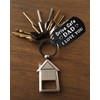 Gift for Dad, Stainless Steel Key Ring from Boys Girls,