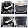 Car Storage Mesh Net Organiser 40 x 25 cm Black