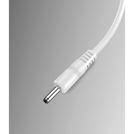 Qjin USB Charging Cord, DC Charger Cable for Aquasonic Icon, COSLUS C30 & Rtauys M5 Sonic Rechargeable Toothbrush - 2 Pack