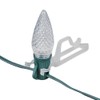 Novelty Lights 39410 Clay Roof Tile Christmas Light Clip, C7/C9
