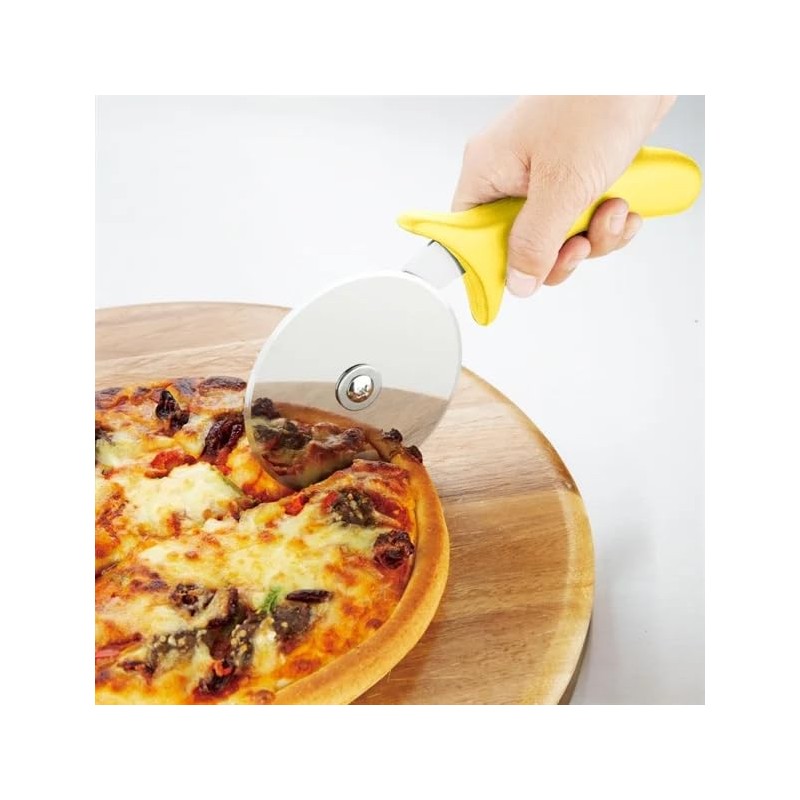 Hygiplas Pizza Wheel Yellow - 102mm 4"