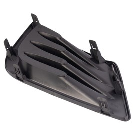 TRQ Front Right Fog Light Hole Cover Black Passenger Side Compatible with 2016-2018 Nissan Altima NI1039139