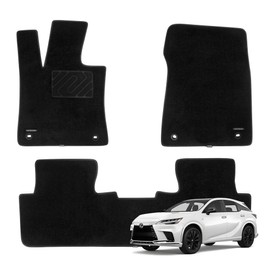 WENNEBIRD Superior Carpet Floor Mats for 2023-2024 Lexus RX350, RX 350h, RX 450h+, RX 500h, Premium All Weather Anti-Slip Waterproof Floor Liners, 0.5 Inch Thickness Rugs - 3pc