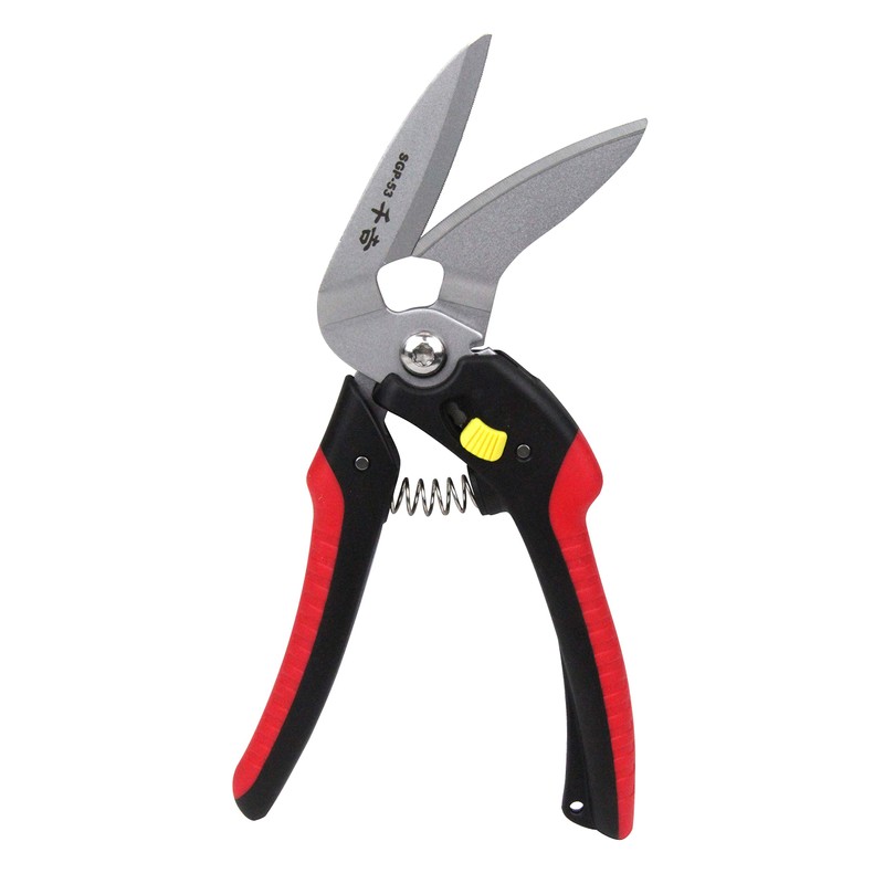 Senkichi SGP-53 Garden All Purpose Scissors, Stainless Steel, Adjustable Grip