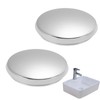2PCS Pop Up Sink Plug Replacement Easy Cleaning and Durble