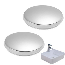 2PCS Pop Up Sink Plug Replacement Easy Cleaning and Durble Sink Plug Pop Up Easy to Install Smooth Surface Light Weight Pop Up Plugs for Wash Basins for Kitchen Bathroom Vanity Sink