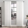 Scott Living Renato Linen Blend Semi-Sheer Back Tab Curtain Panel,