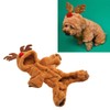 Reindeer Dog Hoodie Interesting Soft Warm Dogs Winter Pajamas for