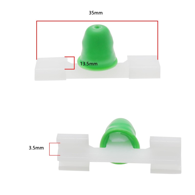 30 Pcs Car Side Strip Clips Compatible with 3 Series