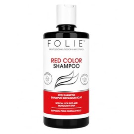 Shampoo Matizador Rojo 300ml Cabello Rojo, Naranja Folie Profesional                                                                                  