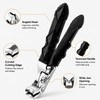 Angled Wide-Jaw Toenail Clipper for Thick Nails – Stainless Steel
