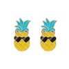 Opexicos 2Pcs Pineapple Enamel Pin Badge Brooch
