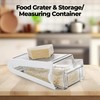 MantraRaj 2 in 1 Cheese Grater with Container 480ml for