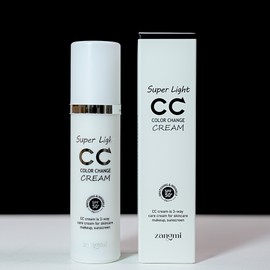 Yunseul Jjangmi Super Light CC Cream (Color No. 19.5) CC Cream 50g SPF 50+, PA+++ Jjangmi Super Light CC Cream + Mask Pack / 윤슬 짱미 슈퍼라이트 씨씨크림(19.5호색상) CC크림 50g SPF 50+, PA+++ 짱미 슈퍼라이트CC크림+마스크팩