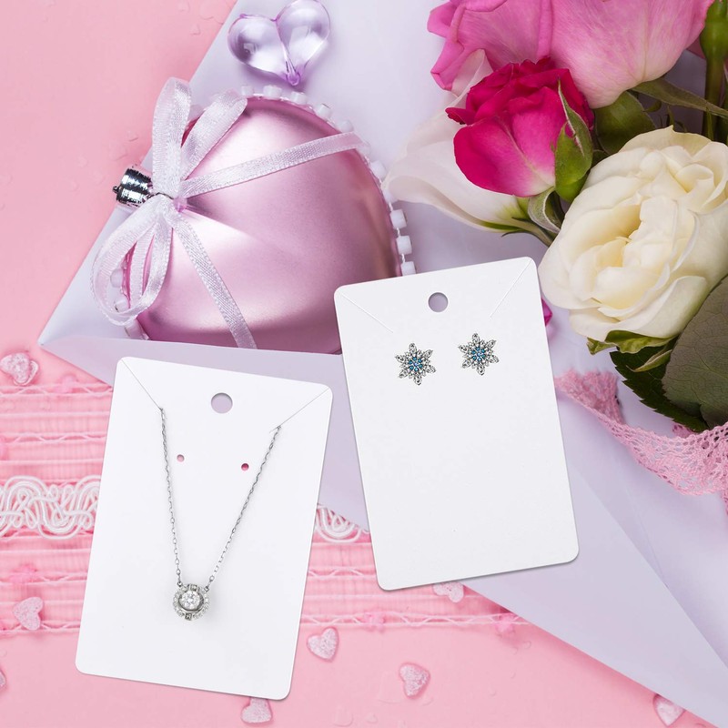 TUPARKA 180 Set Earring Holder Cards Necklace Display Cards with