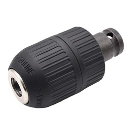 Bestgle 2-13mm Capacity Mount 1/2-20UNF Keyless Drill Chuck Quick Change Conversion Adapter with 1/2 Inch Socket Square Female Adapter