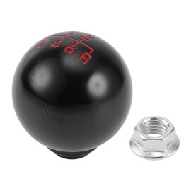HOPESPANNER 6 Speed Manual Gear Shift Knob for Honda Accord 1990-1997 Aluminum Alloy Automotive Gearbox Stick Shifter Lever Knob Black