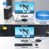 VPFET HDMI KVM USB Extender 394ft 120M Over Cat 5e