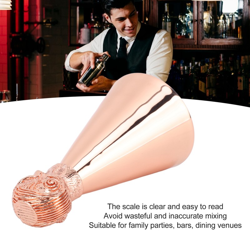 Stainless Steel Jigger Japanese Style Bar Bartending Measuring Ounce Cup