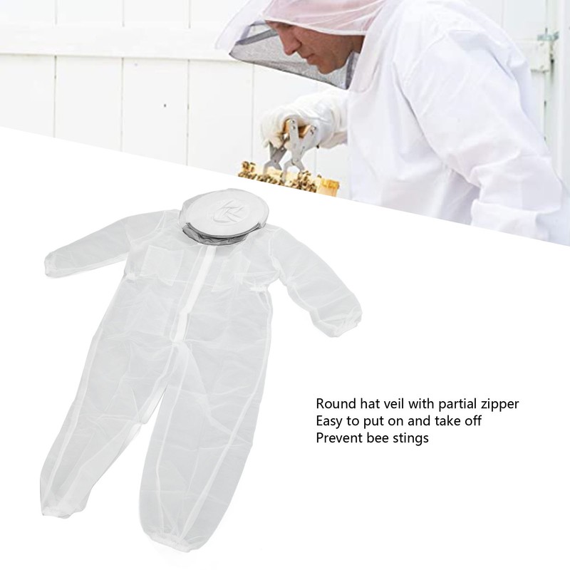Bee Suit Summer Breathable Ultra Thin Soft Comfortable Cotton Full