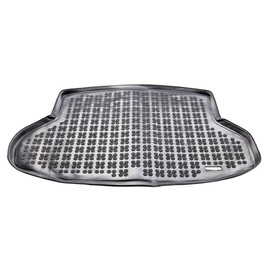 REZAW-PLAST Rubber Floor Mat Compatible with Honda Civic 2016 2017 2018 2019 2020 2021 Cargo Mat/Sedan/All Weather Waterproof Molded Custom Fit Black