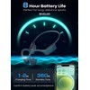 BAICLUD Bone Conduction Headphones, 2024 Upgrade Open-Ear Wireless Bluetooth Workout