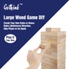 GOTHINK Giant Tumble Tower Game, Large Tumbling Tower Stacking to