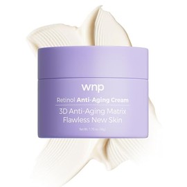 WNP Crema de retinol 10  penetracin profunda, suave antienvejecimiento para pieles sensibles, suavizado de arrugas y reparacin de barreras para el... 