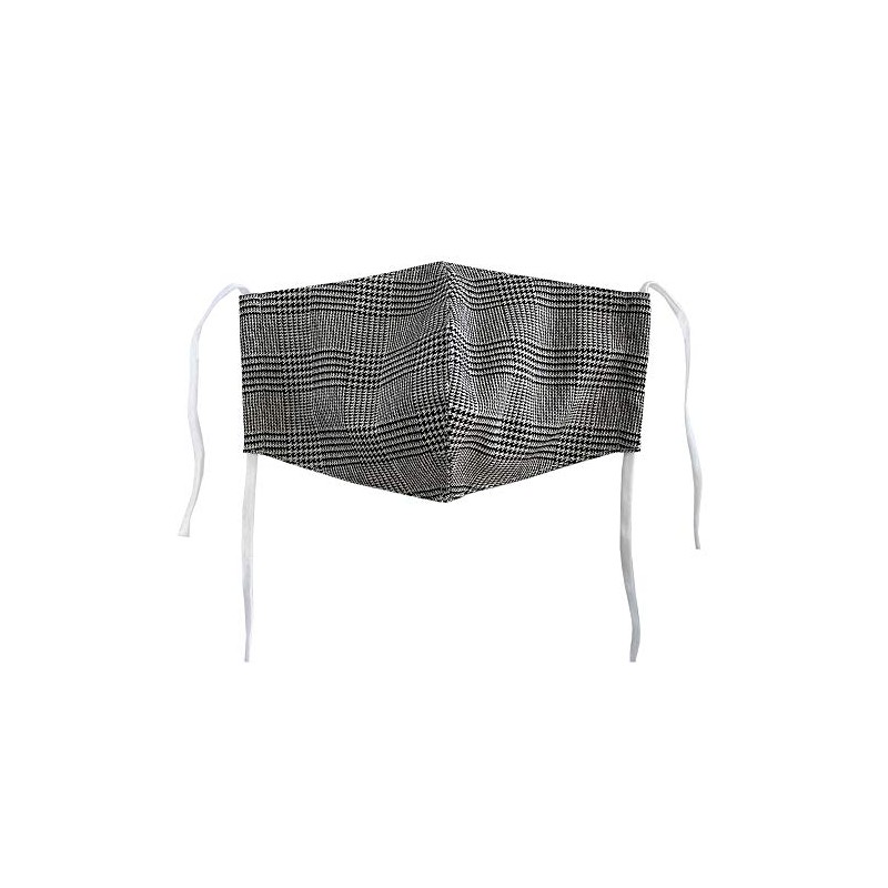 Reasy Women's Checkered Mask with Cool Touch & UV Protection