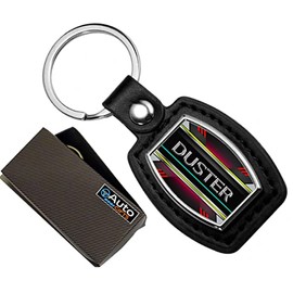 Cargifts CAR KEYRING METAL PU LEATHER FOR DUSTER