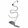 Door Hanging Cat Toy for Interactive Play – Dark Gray