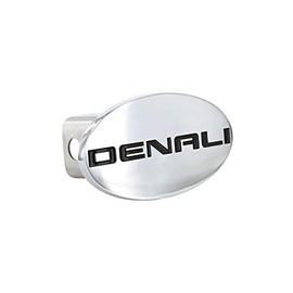 Denali Wordmark GMC Chrome Plated Trailer Hitch Cover Plug 2 inch Post