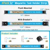 UCINNOVATE 12" Magnetic Tool Holder Strip, Magnetic Strips Heavy Duty